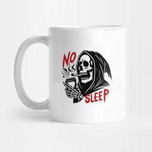 No sleep grim reaper Mug